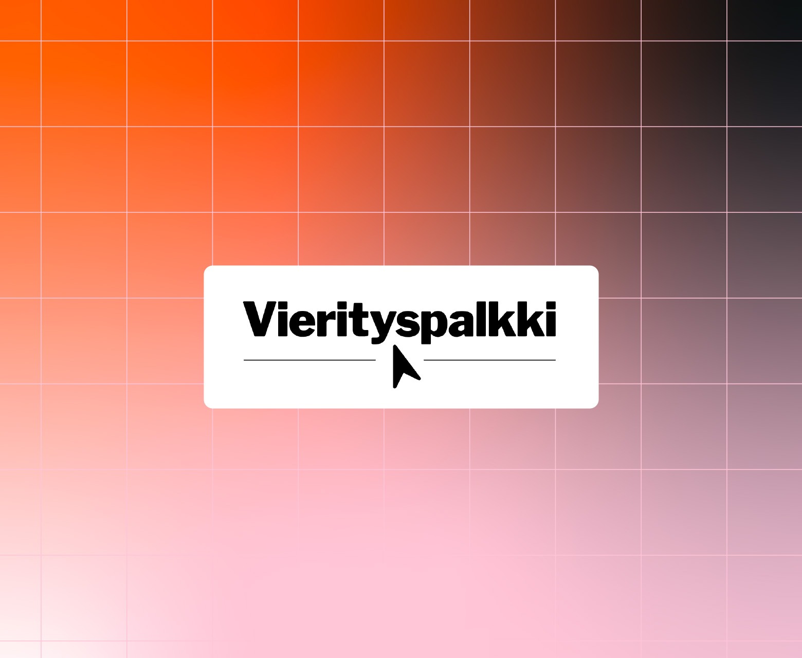 Vierityspalkin logo redandbluen kuvituskuvassa