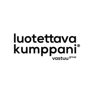 redandbluella on myönnetty Vastuu Groupin Luotettava kunmppani -tunnustus